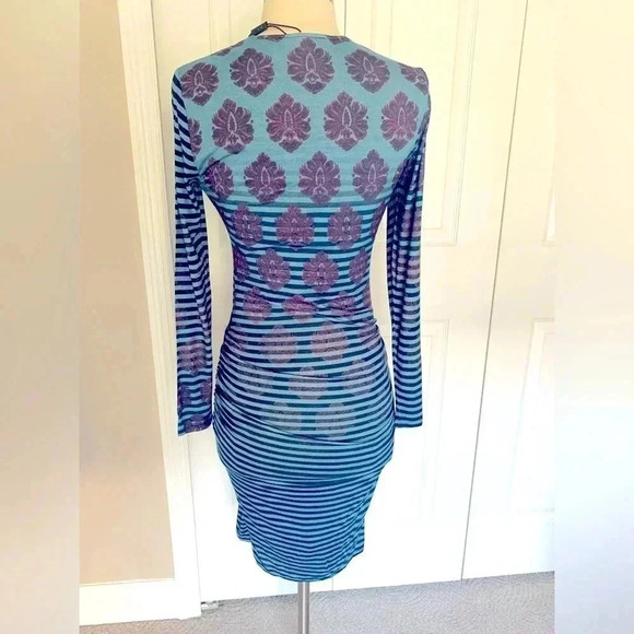 Tracy Reese bodycon Wrap Dress NWT Size Small - Picture 2 of 7
